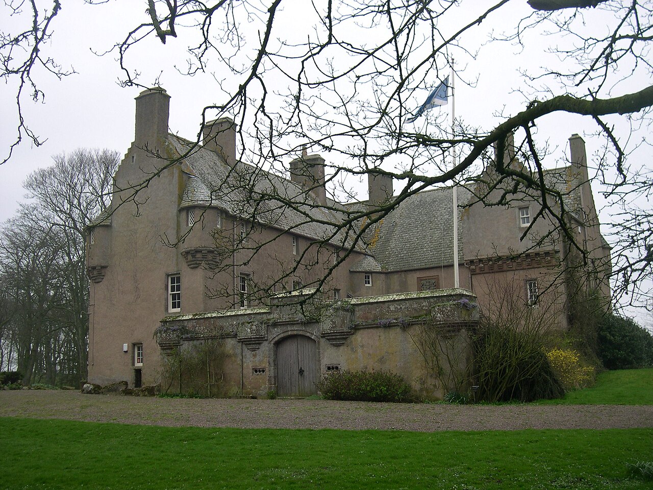 Castillo de Muchalls en Escocia