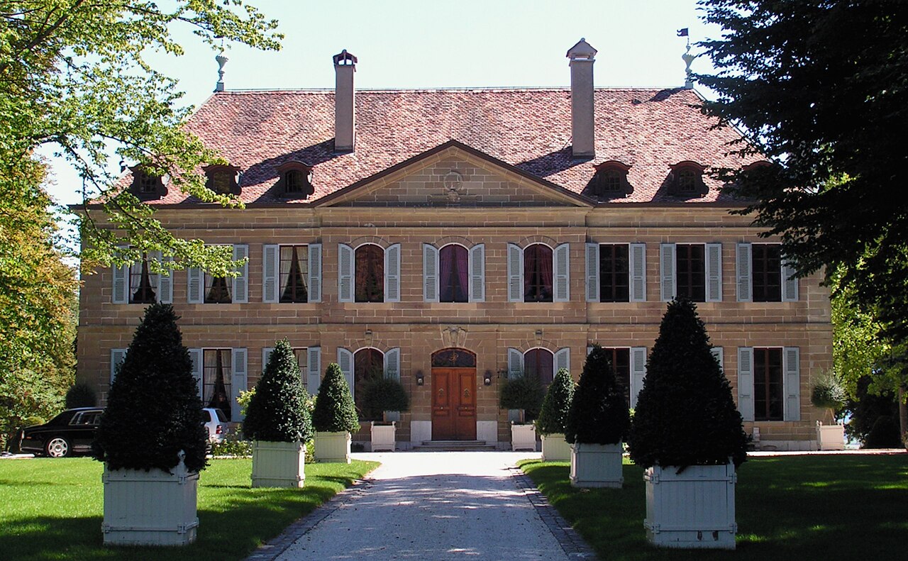 Choully Castle in Switzerland