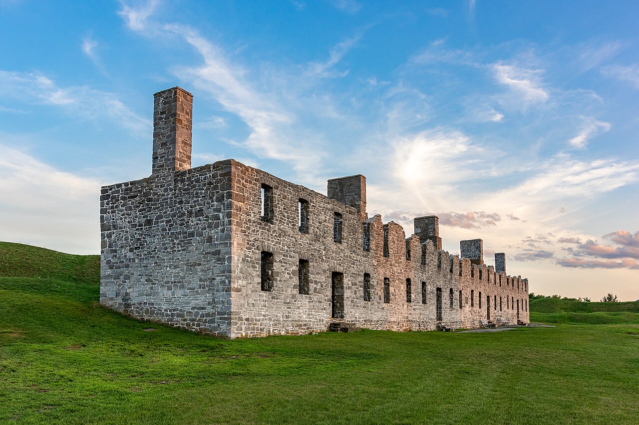 Fort Crown Point in the United States