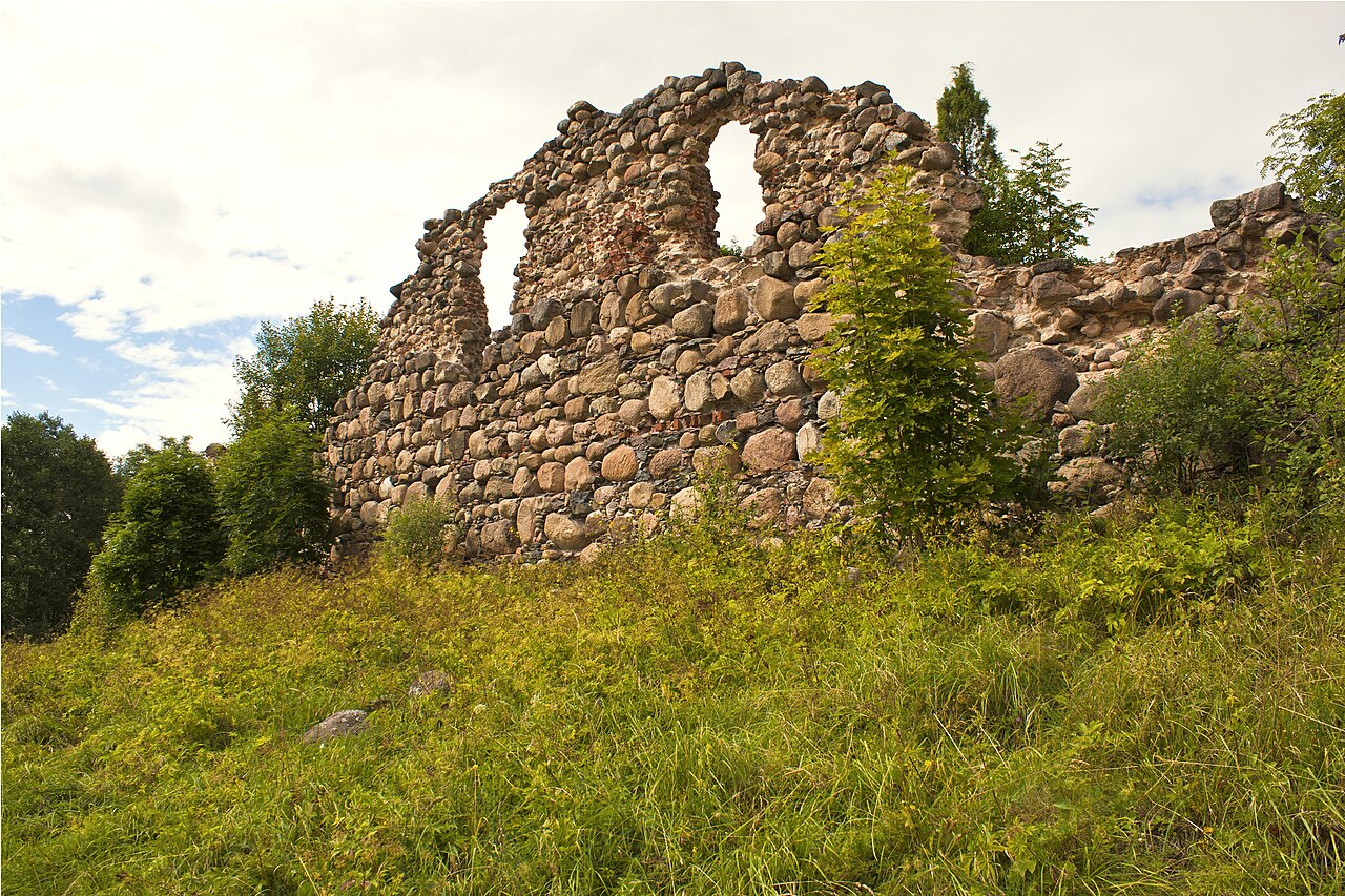 Vecpiebalga Castle in Latvia