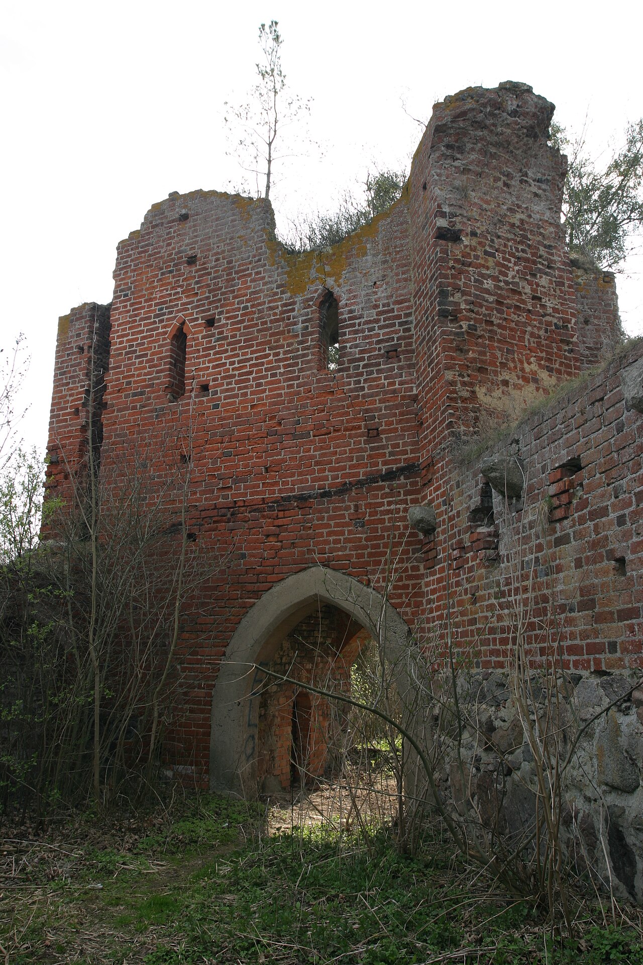 Pokrzywno Castle у Польщі