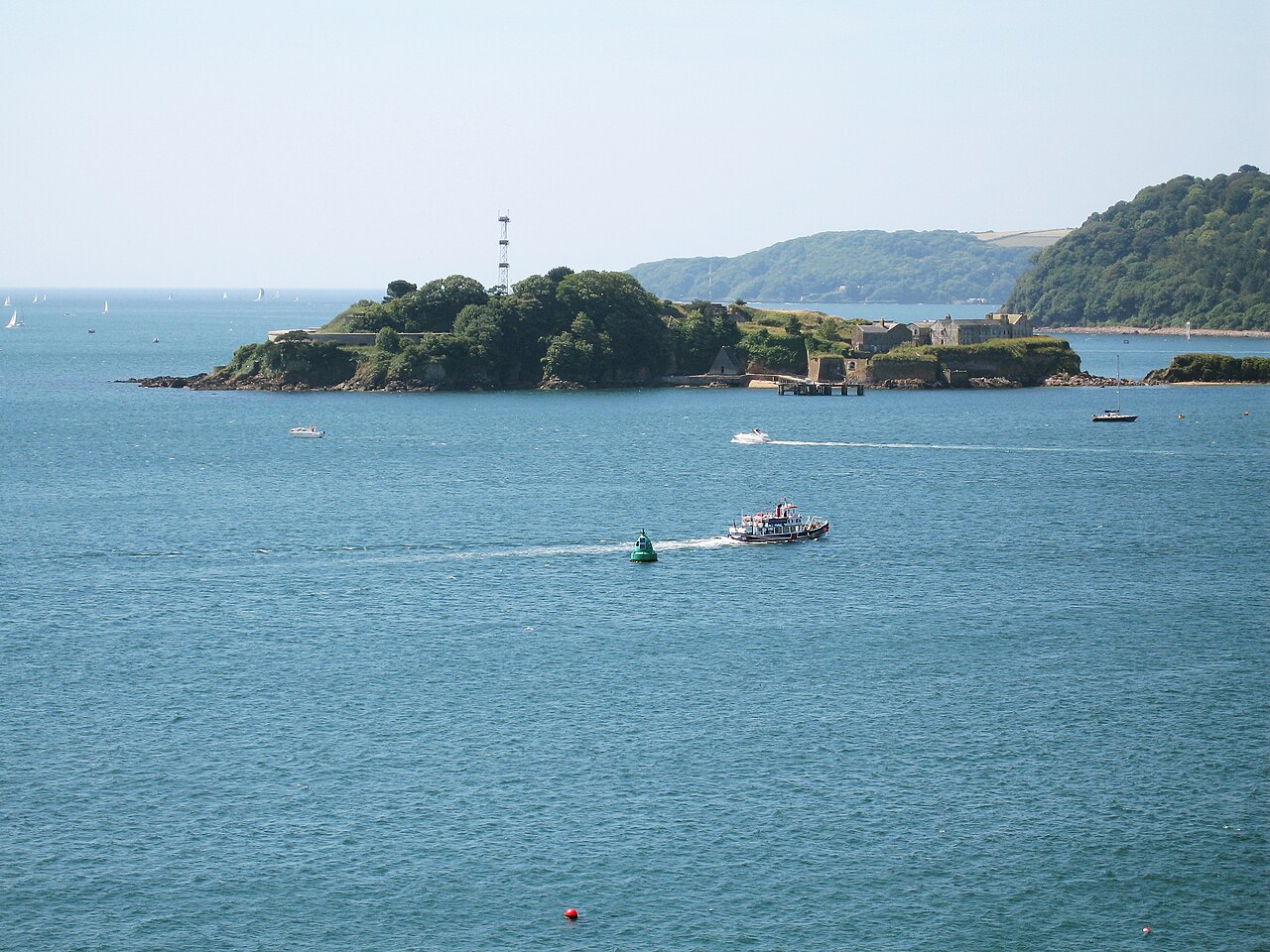 Drake's Island in England
