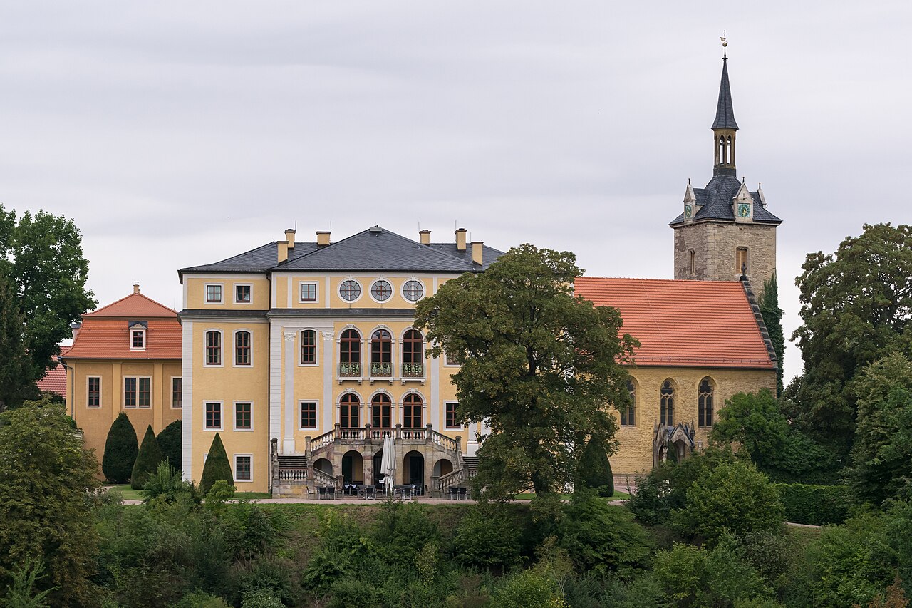 Ettersburg Castle and Park in Germany