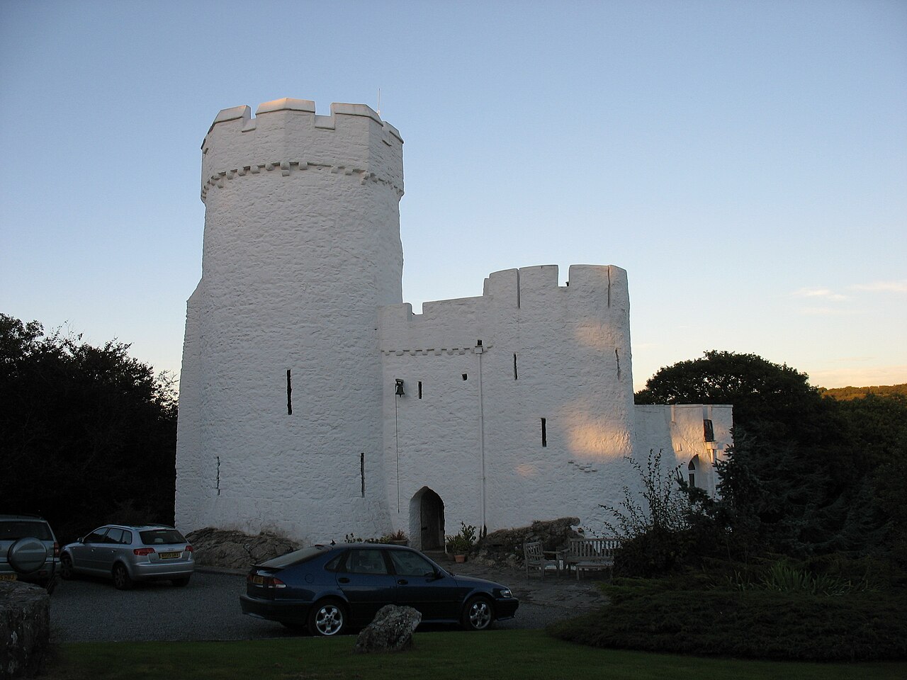 Benton Castle in Wales