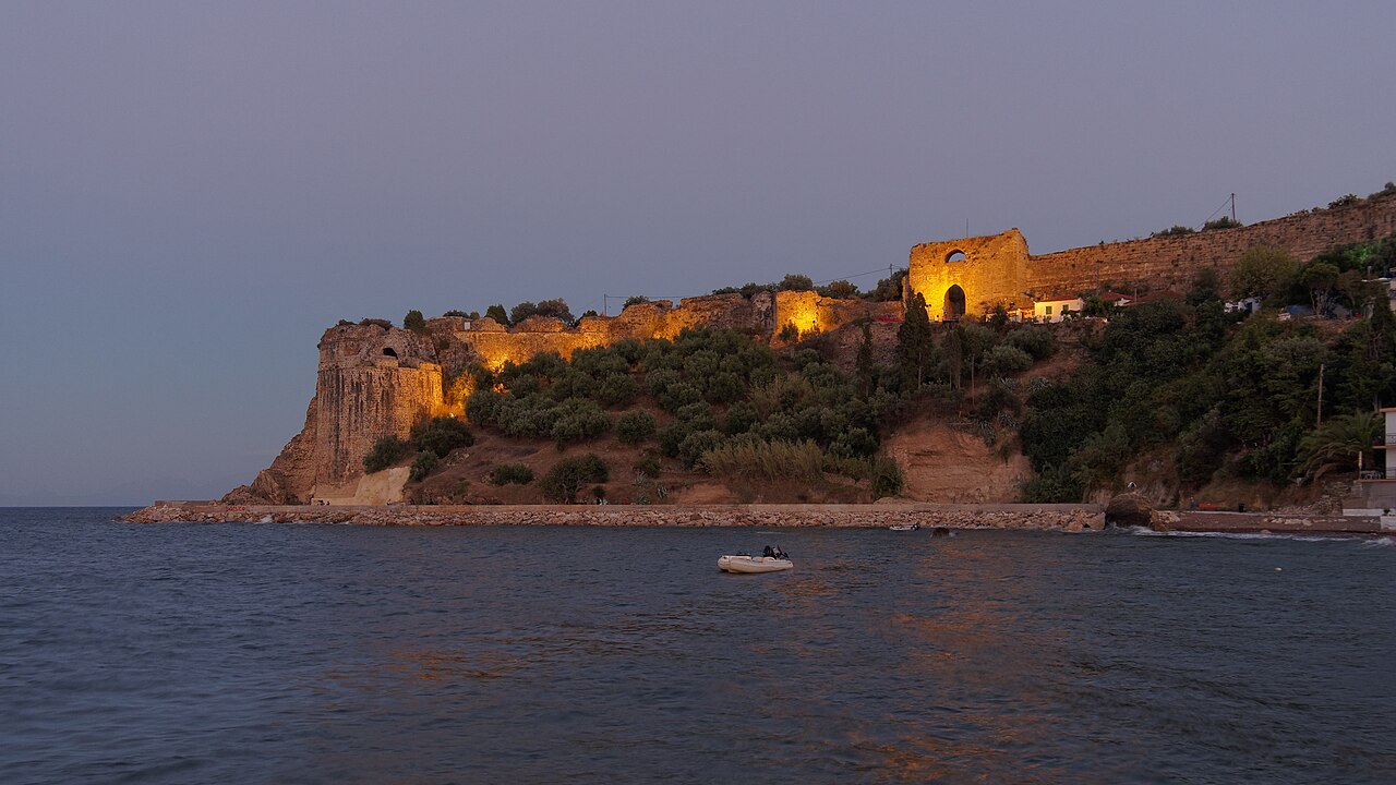 Castle of Koroni in Greece