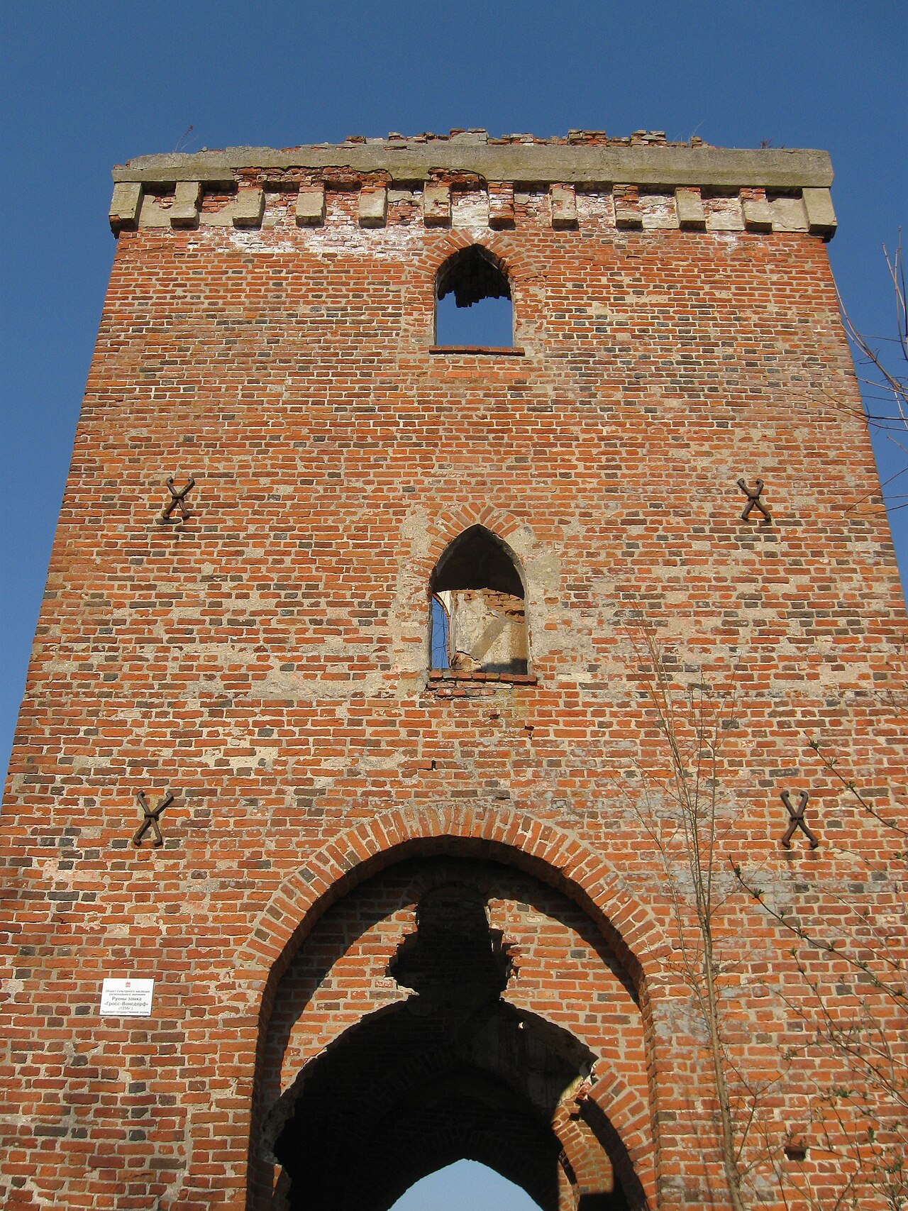 Gross Wohnsdorf Castle w Rosji