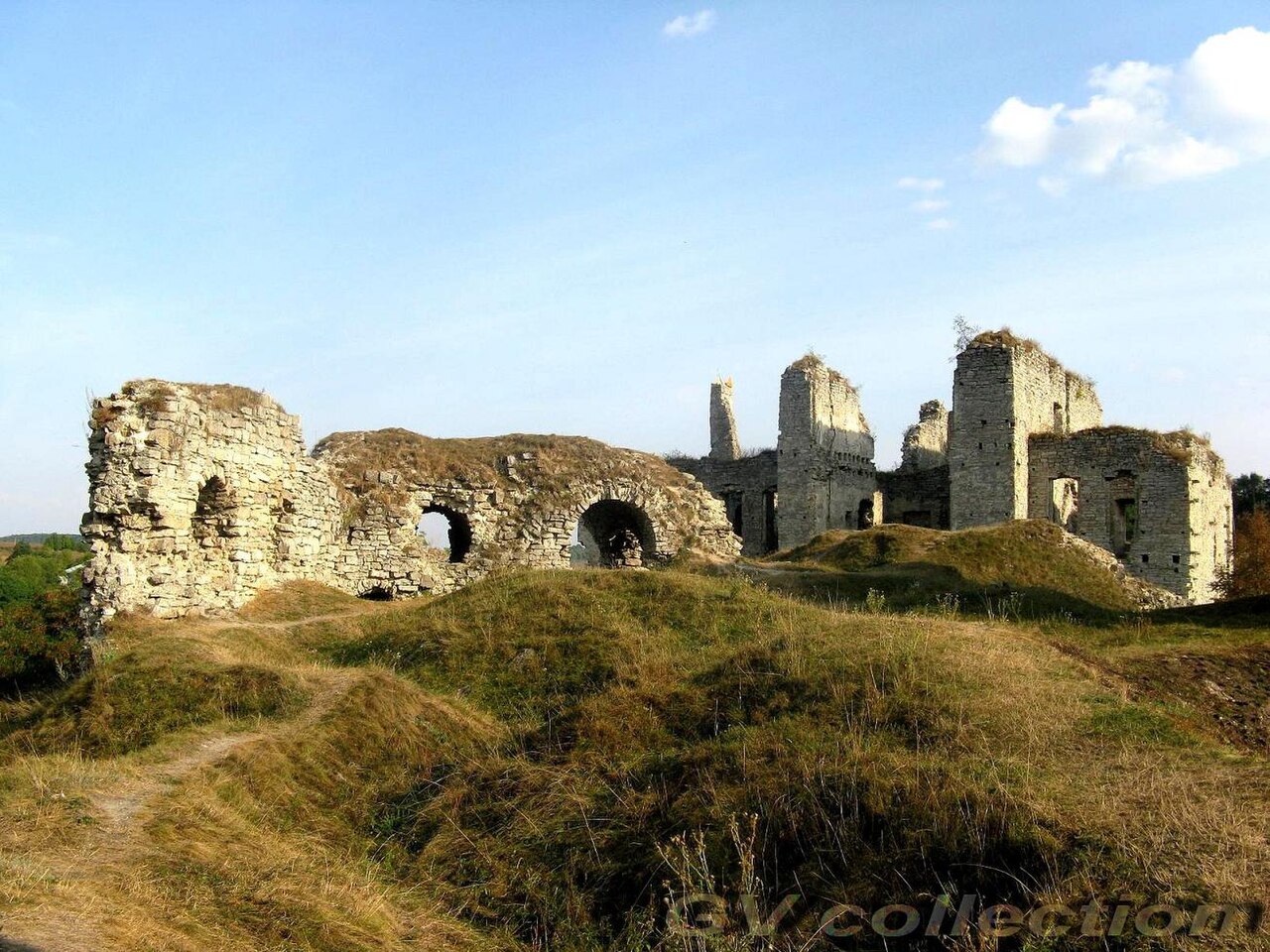 Skala-Podilska Castle in der Ukraine