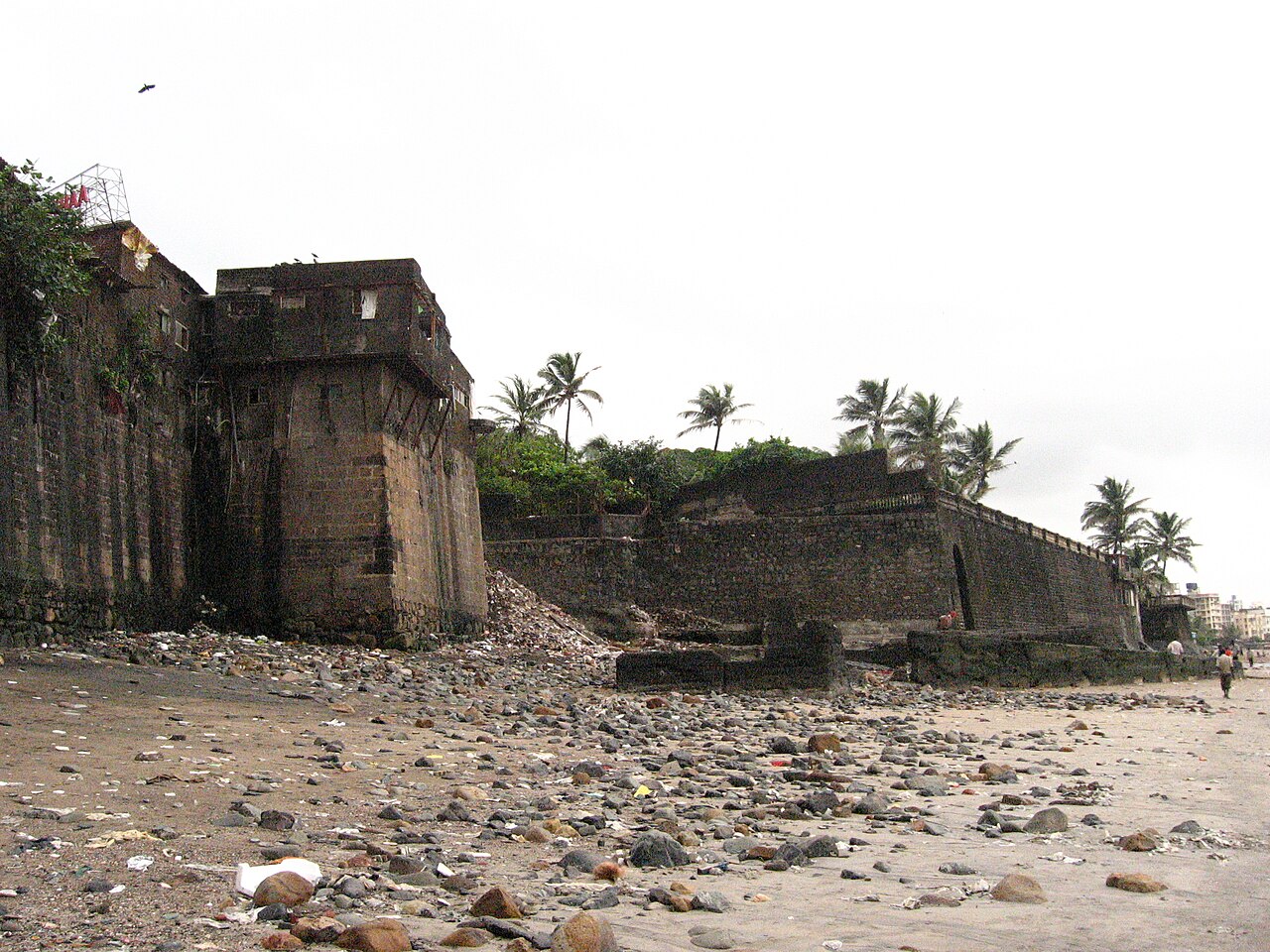 Mahim Fort in India