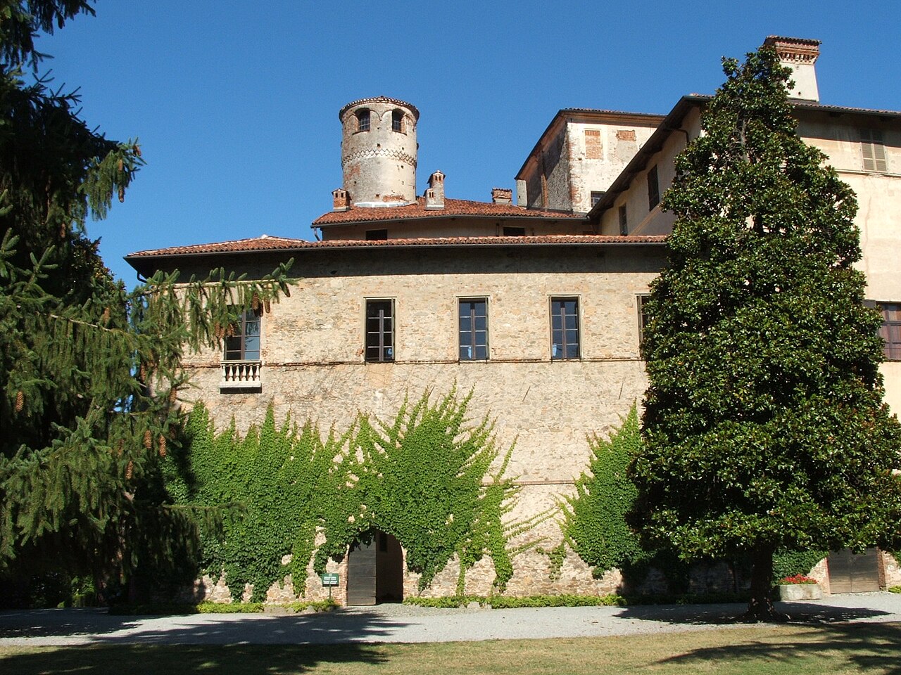 Castello della Manta in Italy