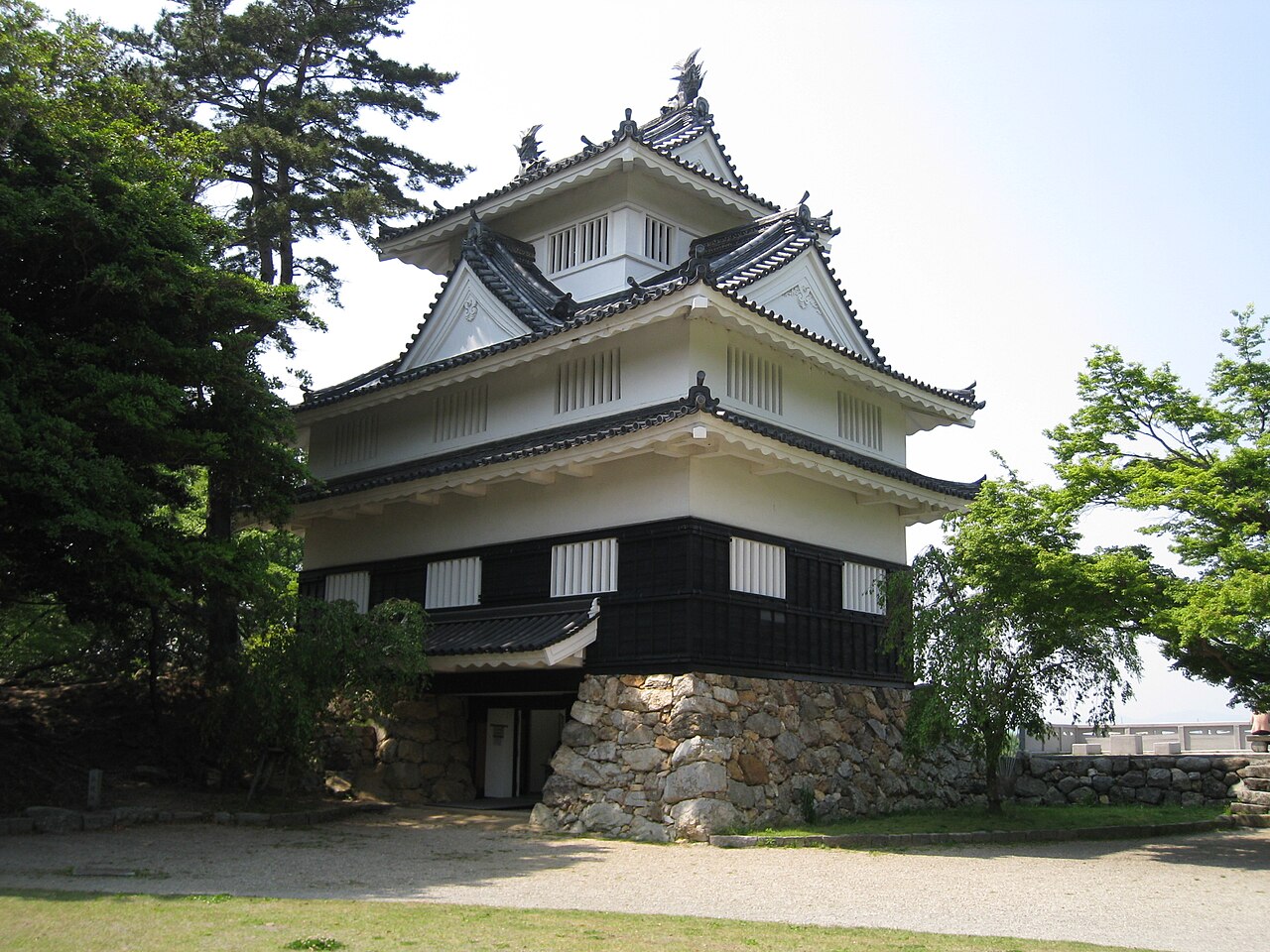 Yoshida Castle in Japan