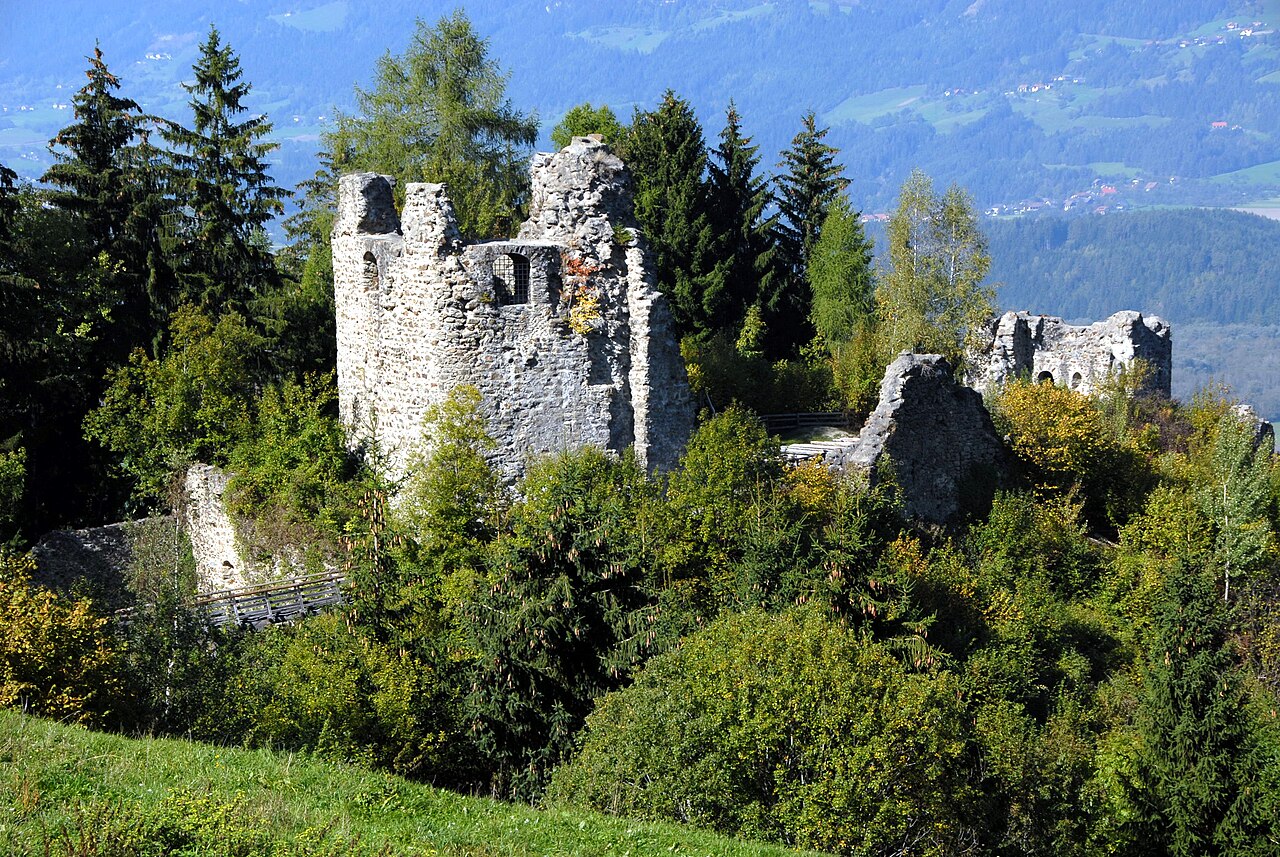 Burgruine Ortenburg in Austria