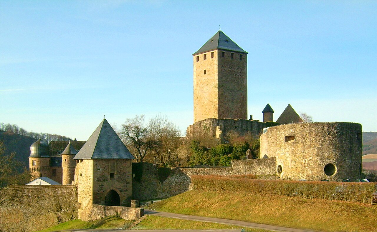 Lichtenberg Castle (Palatinate) in Germany