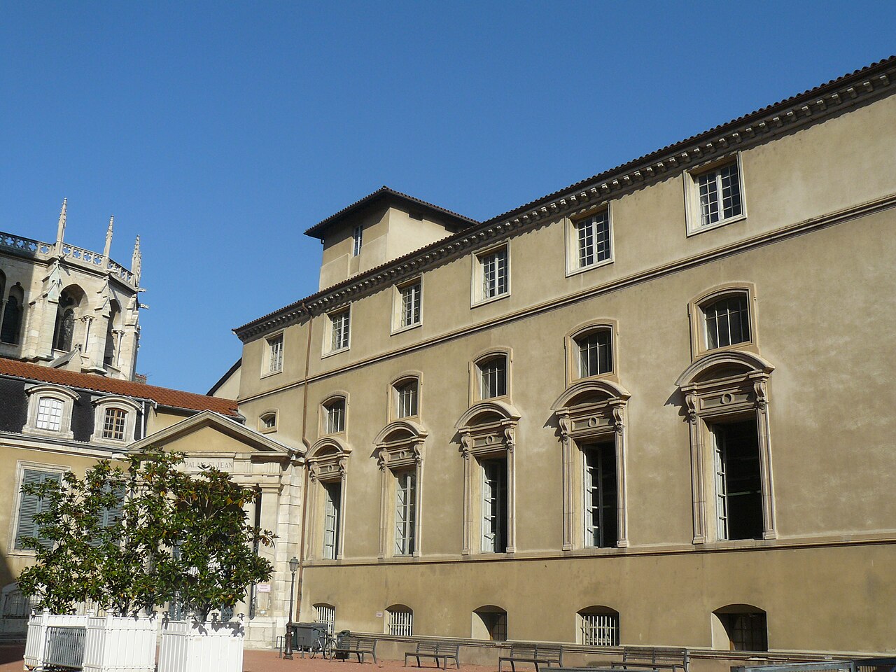 Palais archiépiscopal de Lyon in Frankreich