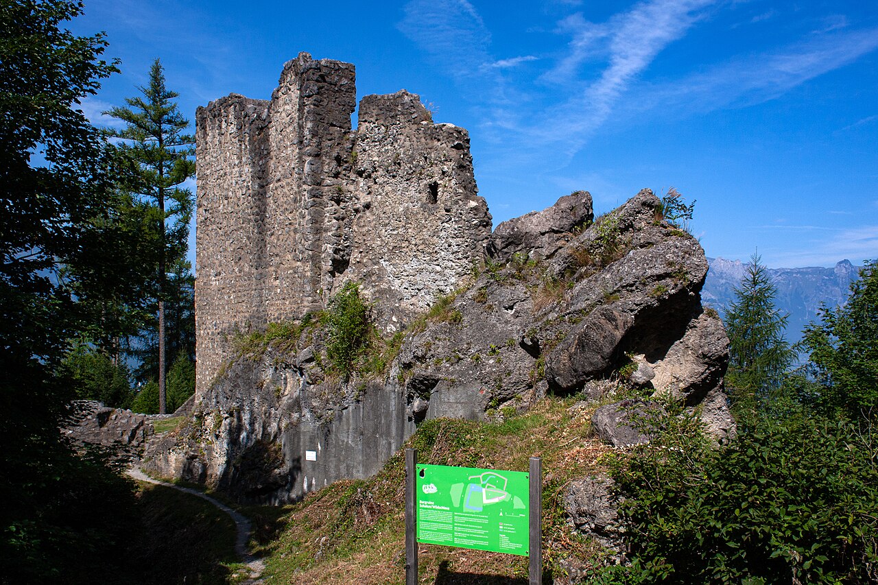 Schalun Castle in Liechtenstein