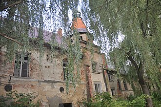 Castle in Łąka Prudnicka
