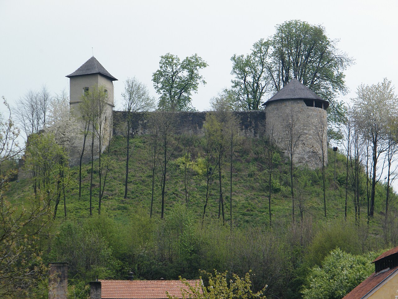 Hrad Brumov in the Czech Republic