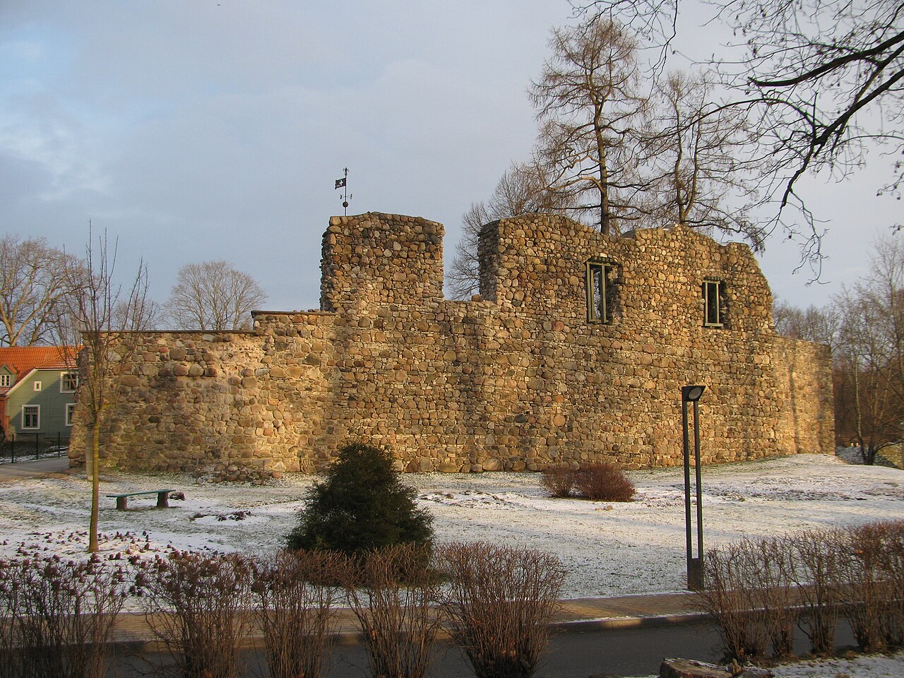 Valmiera Castle en Letonia