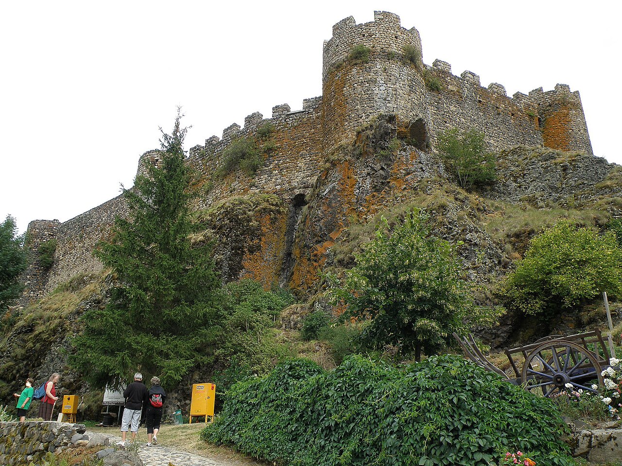 Château d'Arlempdes in France