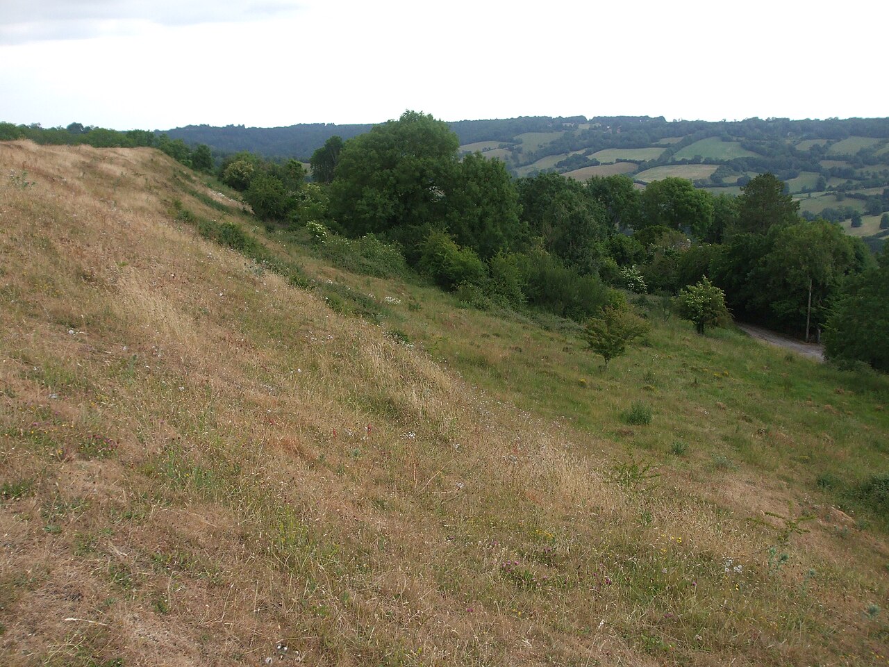 Little Solsbury Hill in England