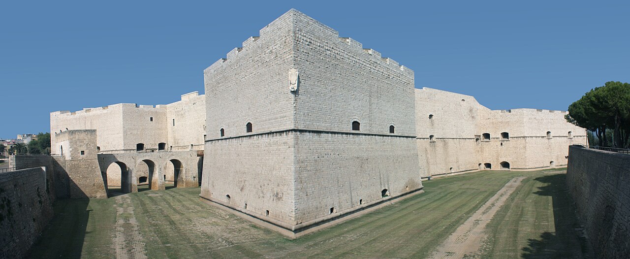 Castle of Barletta in Italy