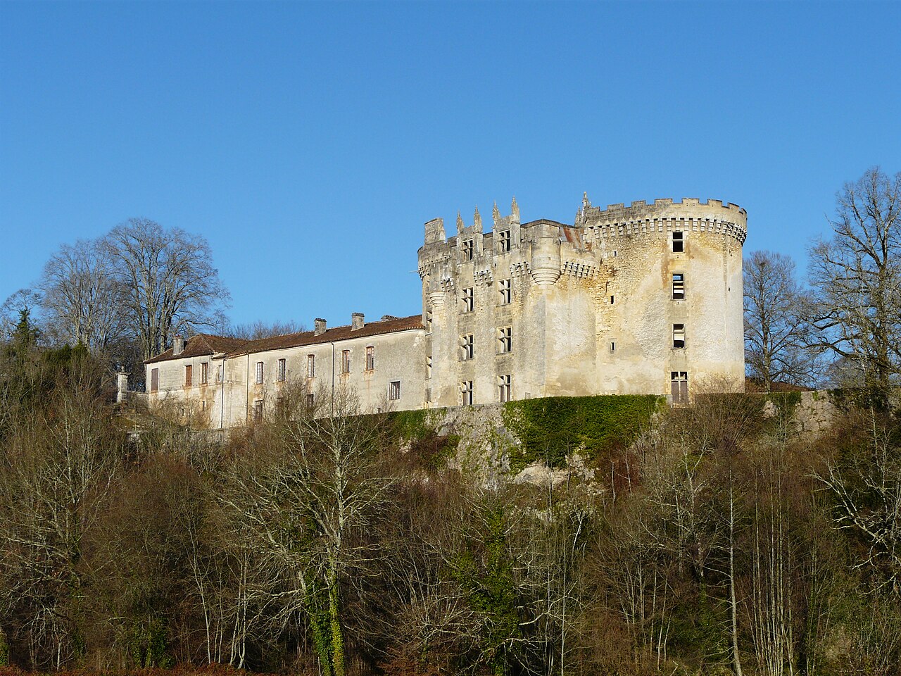 Château de La Chapelle-Faucher en Francia