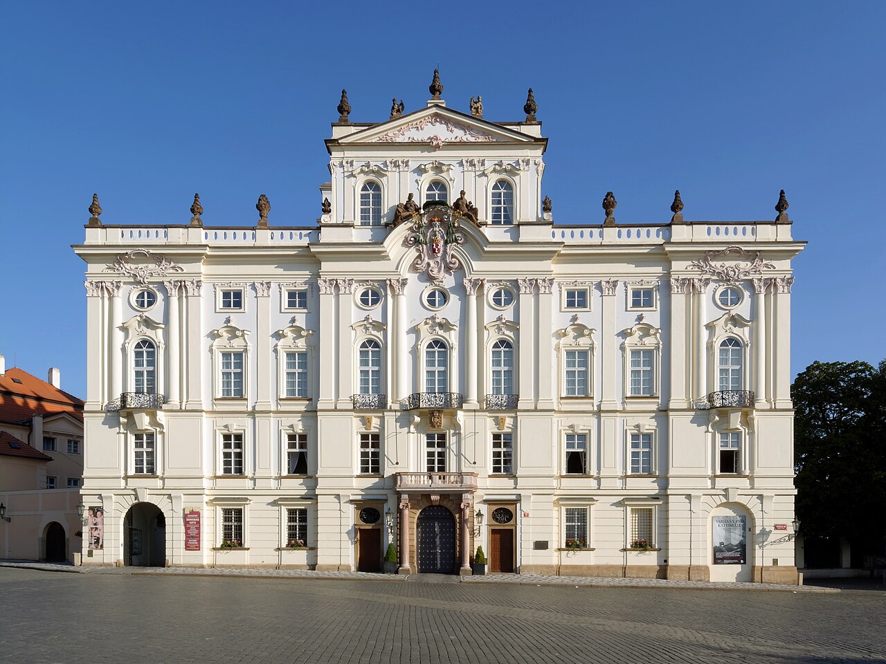 Archbishop's Palace, Prague in the Czech Republic