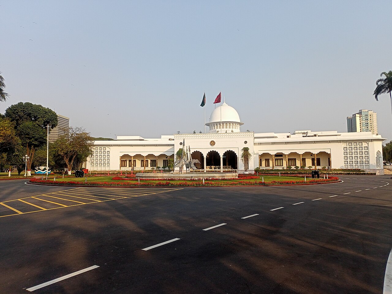 Bangabhaban in Bangladesh