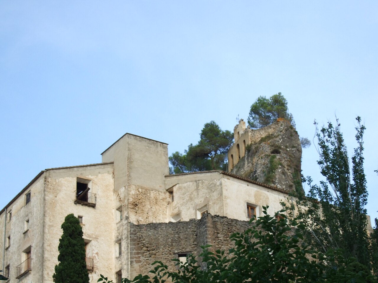 Castle of Agres in Spain