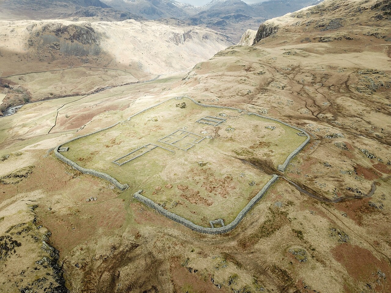 Hardknott en Inglaterra