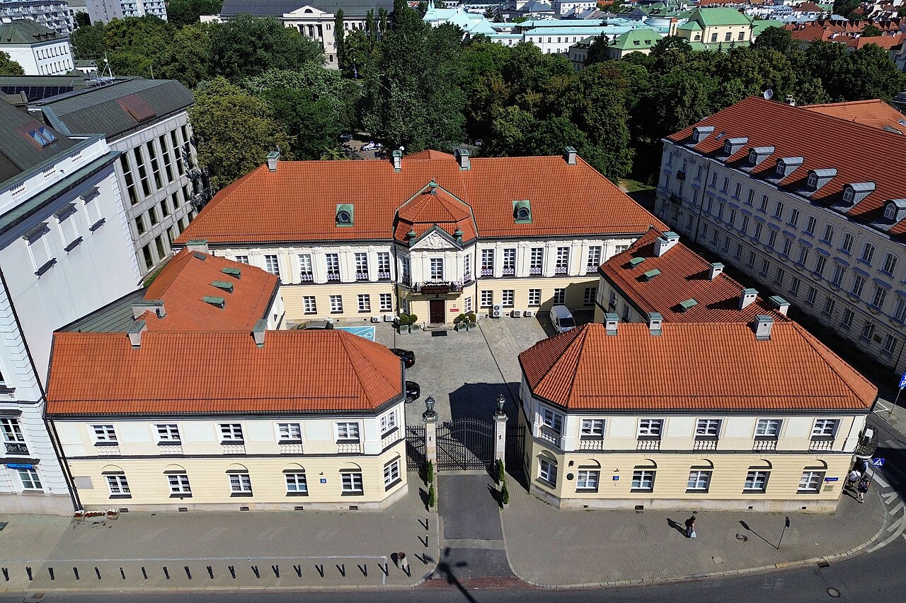 Blank Palace in Poland