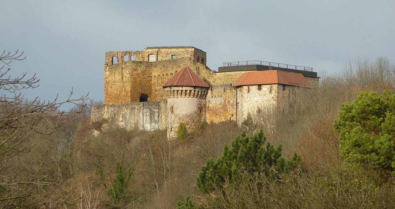 Hohenrechberg Castle w Niemczech