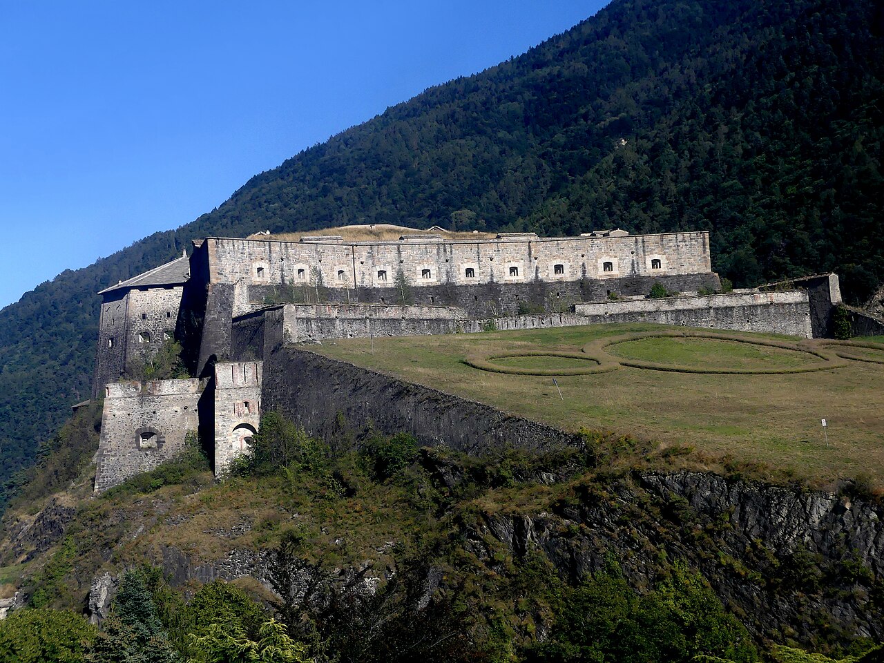 Fort of Exilles en Italia