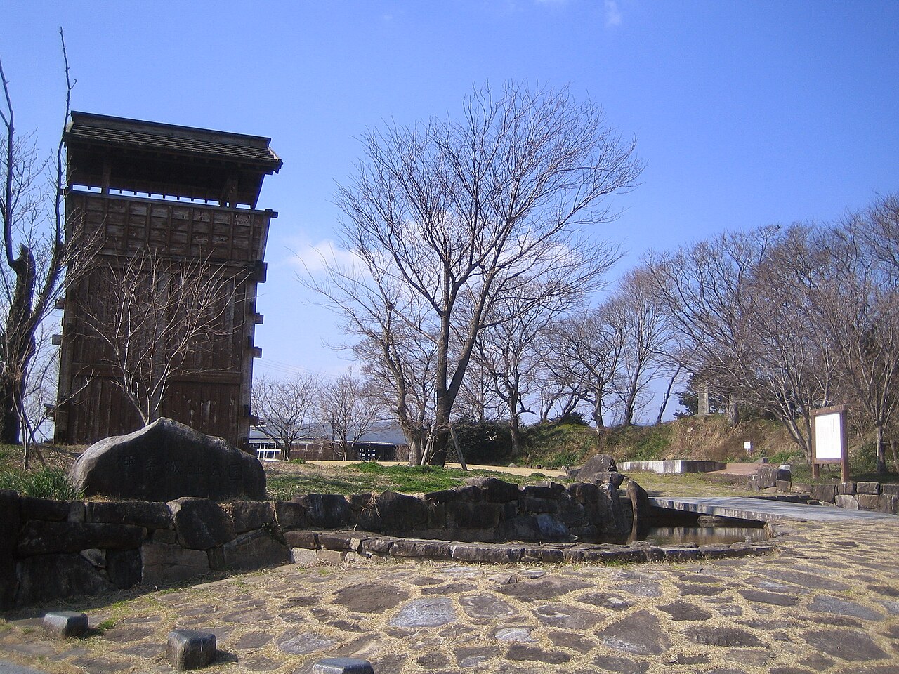 Ina Castle in Japan
