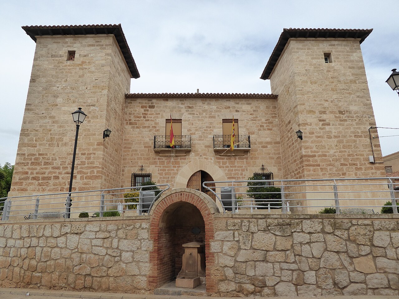 Castle-Palace of Celadas in Spain