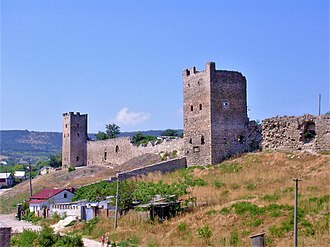 Kaffa genoese fortress