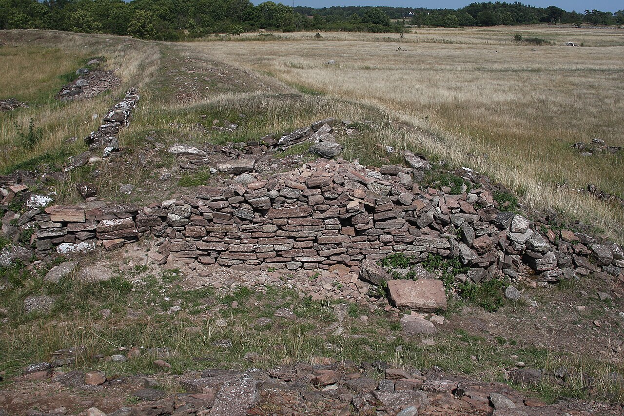Bårby borg in Sweden