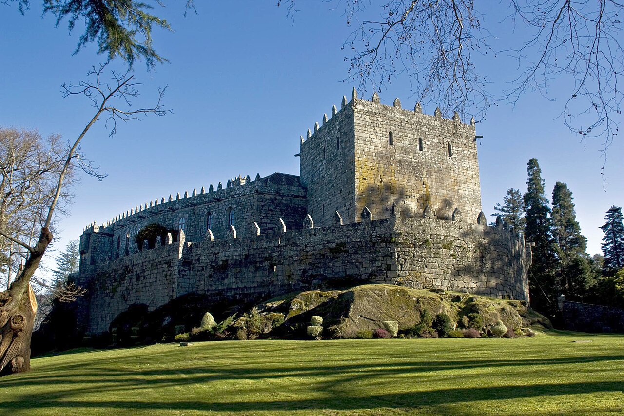 Castle of Soutomaior in Spain