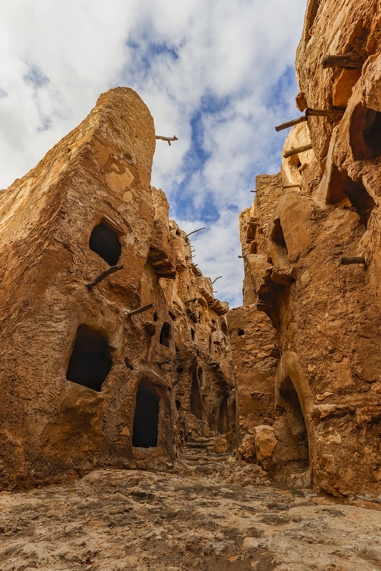 Ksar Nalut in Libya
