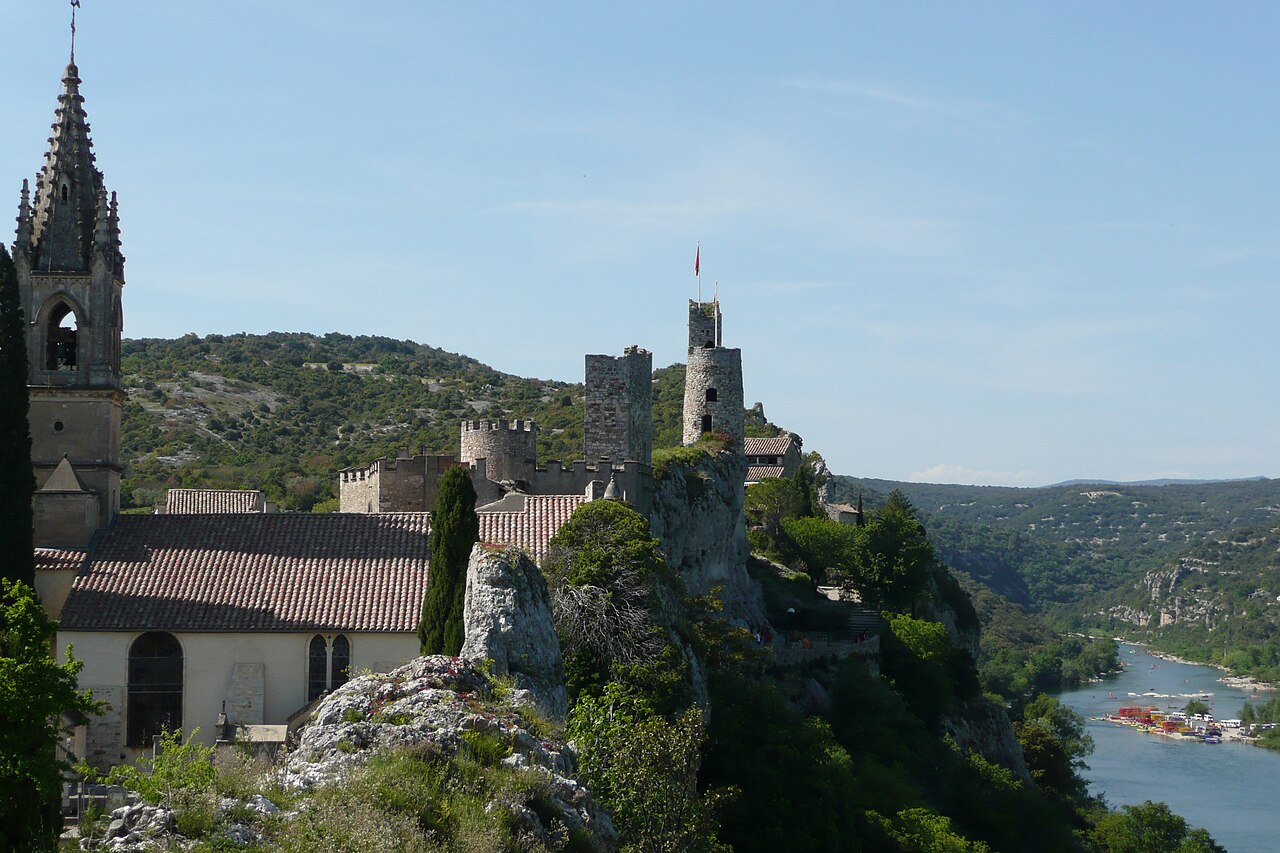Château d'Aiguèze in France