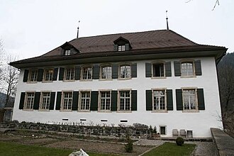 Blankenburg Castle with castle barn