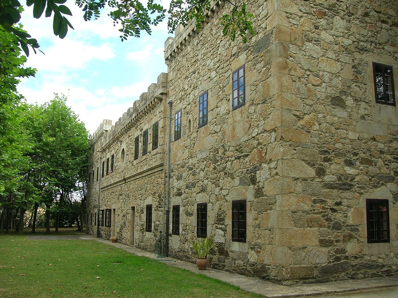 Castillo de Santa Cruz in Spain