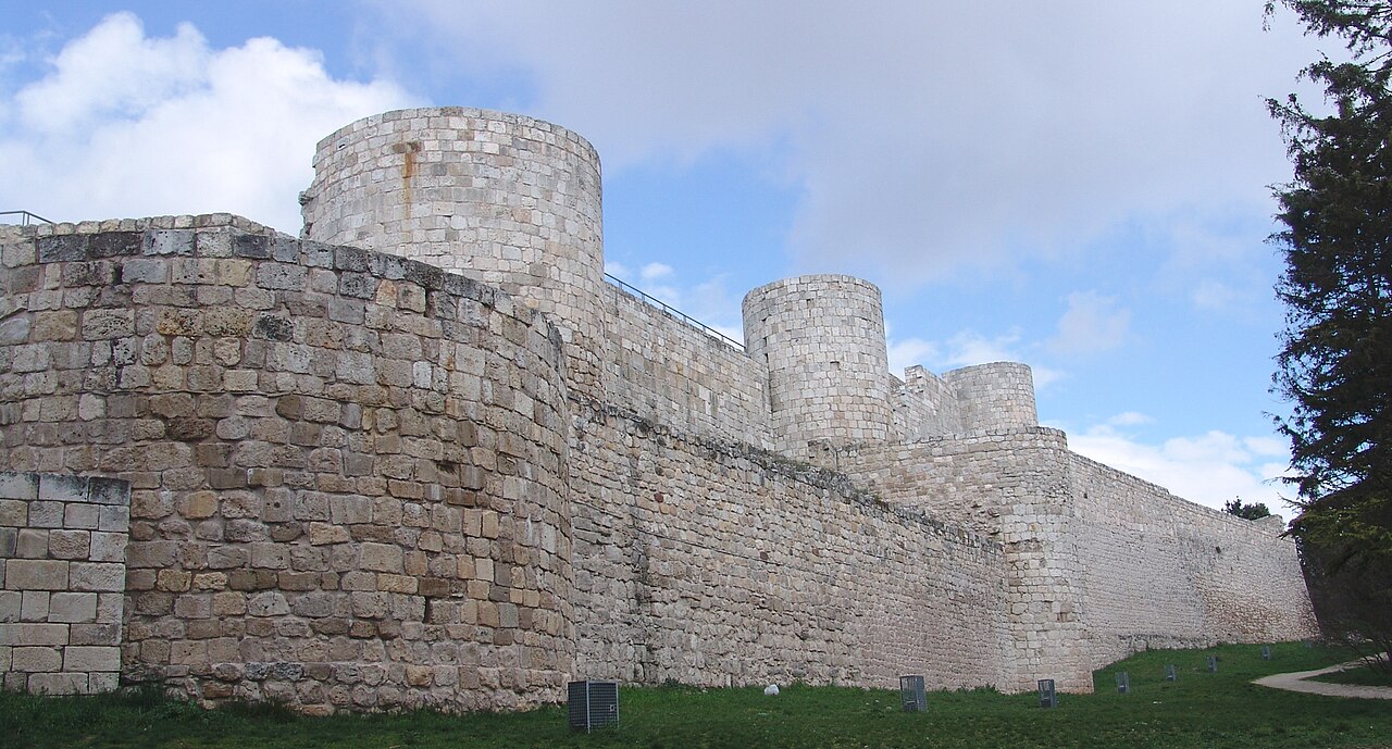 Castle of Burgos in Spain