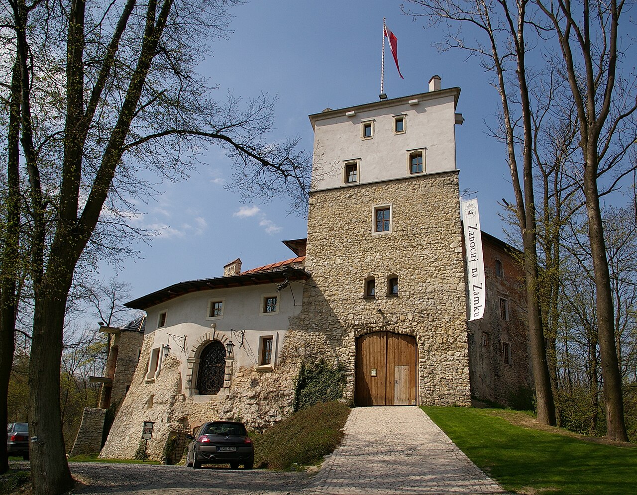 Burg Korzkiew in Polen