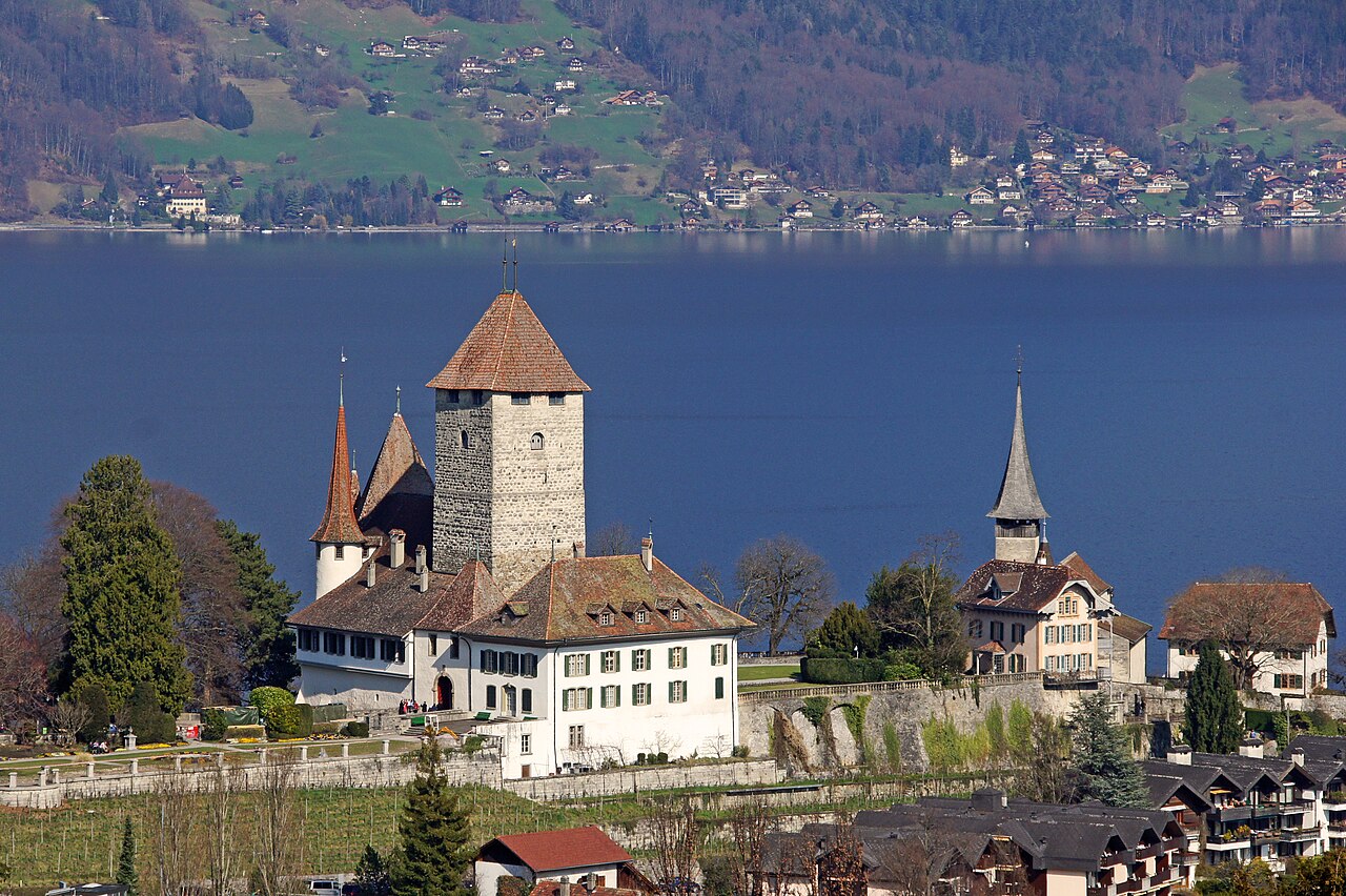 Spiez Castle in Switzerland