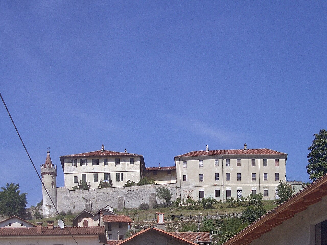 Castello di Albiano d'Ivrea in Italië