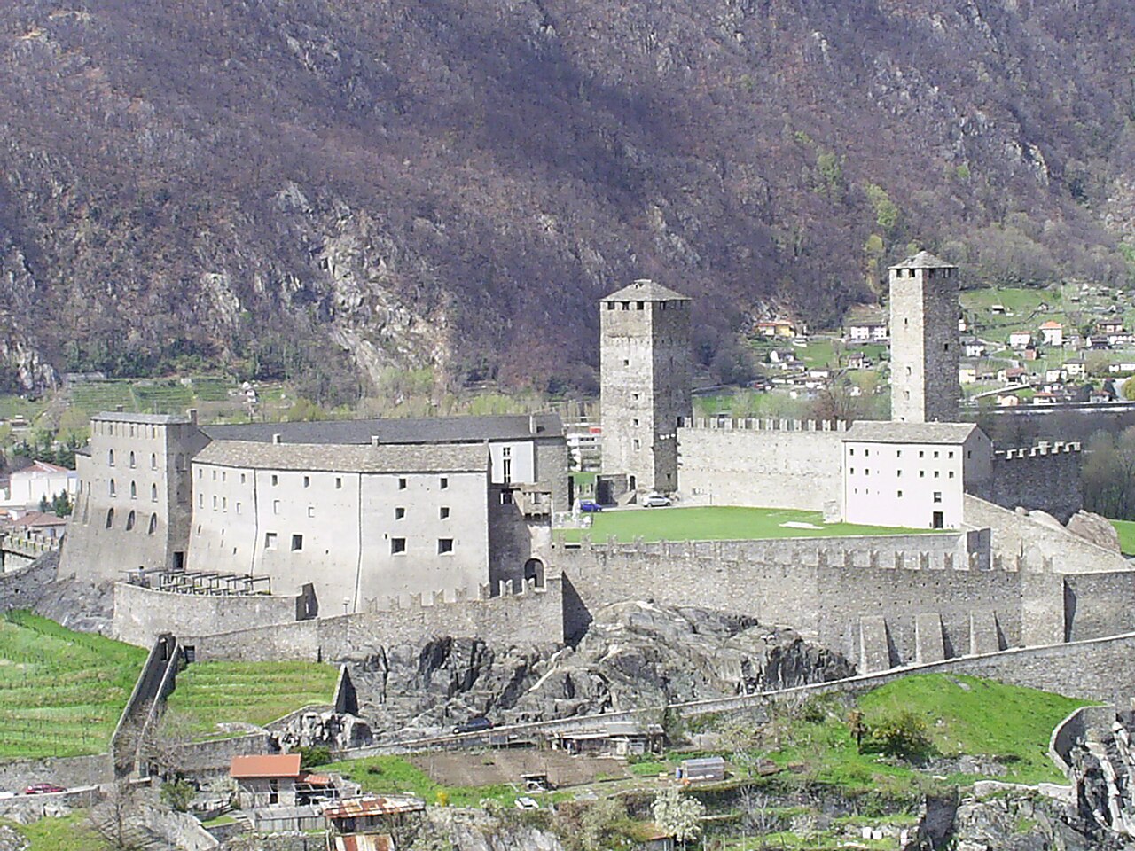 Castelgrande in Switzerland
