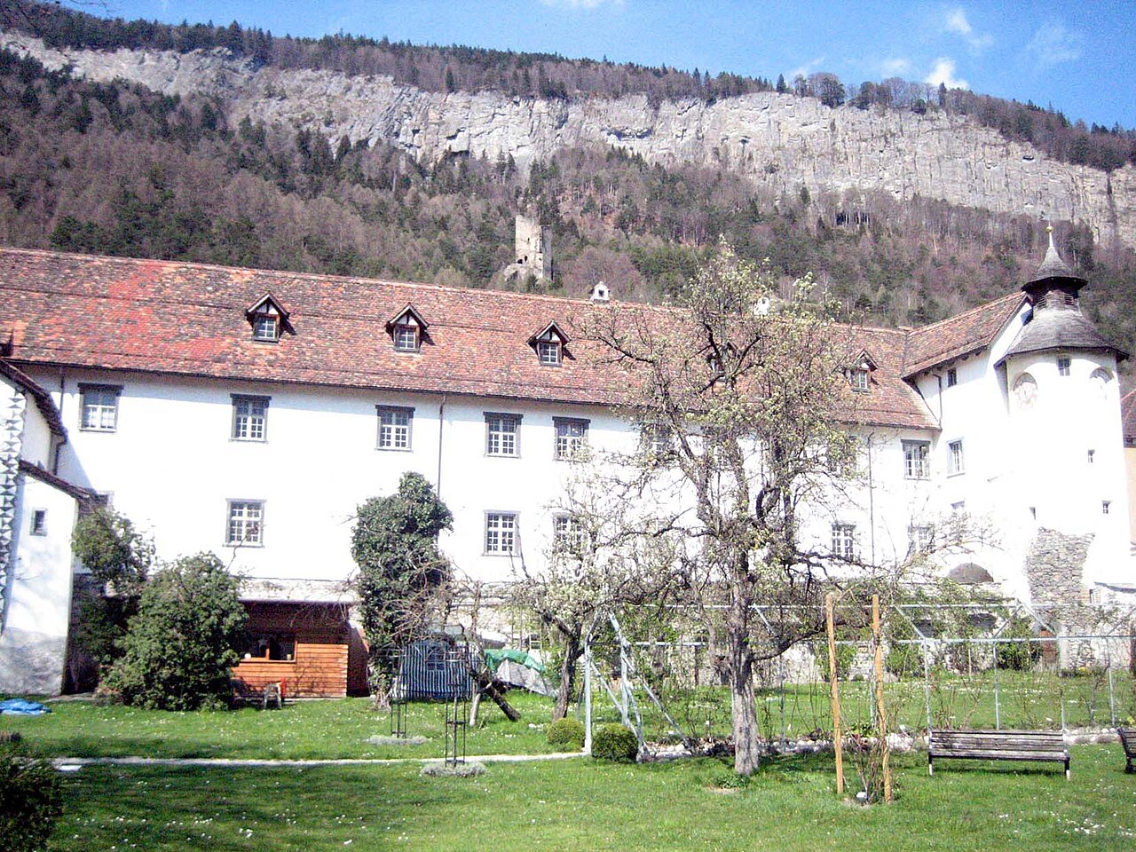 Haldenstein Castle in Switzerland