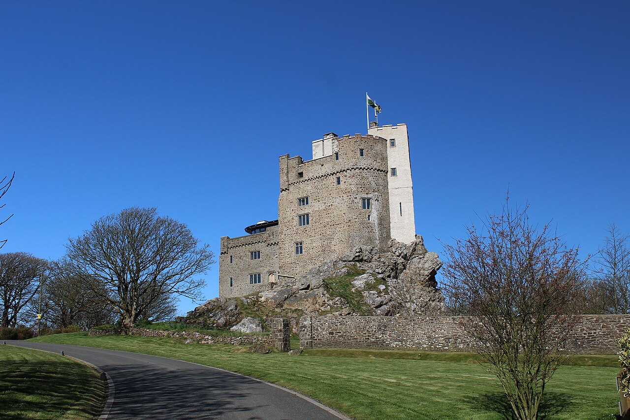 Roch Castle en Gales