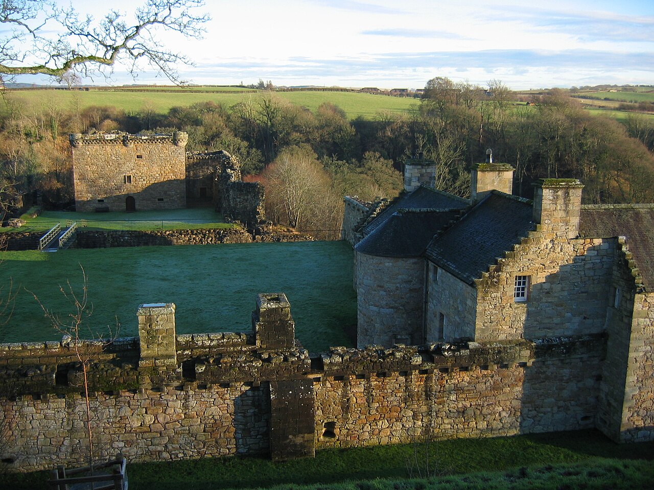 Craignethan Castle en Escocia