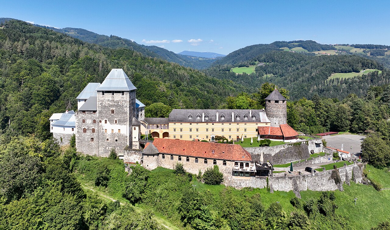 Burg Deutschlandsberg in Österreich